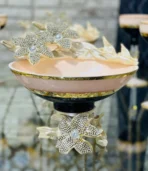 Moda Siyah Krem Altın 12 Parça Set - Görsel 5