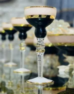 Moda Siyah Krem Altın 12 Parça Set - Görsel 4