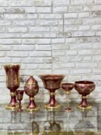 Nazperver kırmızı Altın Full Set