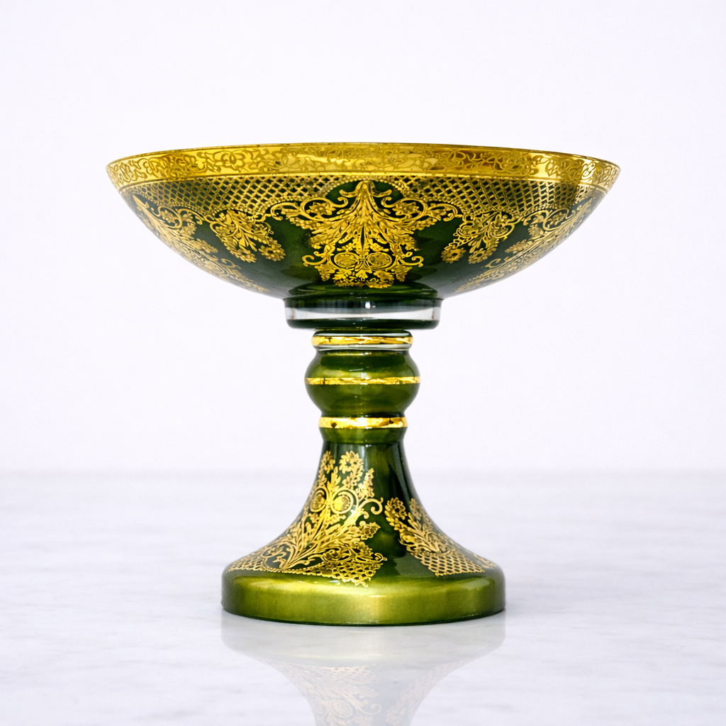 59CD26B7-2599-4CE5-AD80-C3A1074B0C01 MARMARİS METALIK YEŞİL ALTIN ZAMBAK MEYVELİK - Görsel 1