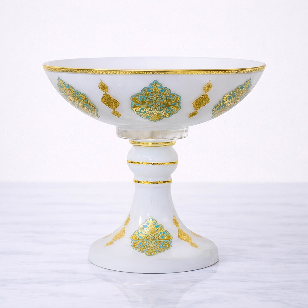 7EC1DB36-D100-4618-8014-672C67D84CB4 FULYA BEYAZ ALTIN ZAMBAK MEYVELİK - Görsel 1