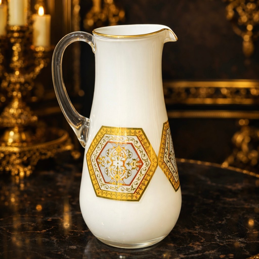 87702ADF-2DBA-474D-A23A-F7338FE8632B SULTANAHMET BEYAZ ALTIN SÜRAHİ - Görsel 1