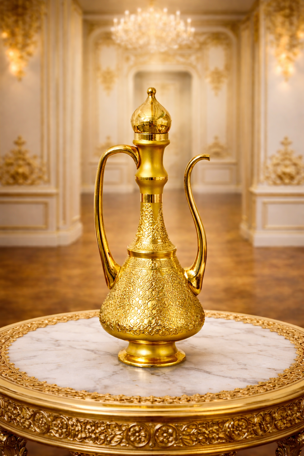 9D1B0705-04FA-4182-B929-FB1CAB121FFC SERASEL ALTIN İBRİK - Görsel 1