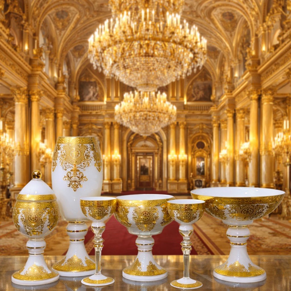 papatya beyaz altın 6 prç PAPATYA BEYAZ ALTIN 6 PARÇA SET - Görsel 1